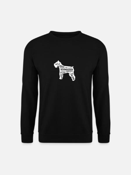 schnauzer - Sweat-shirt Unisexe - noir