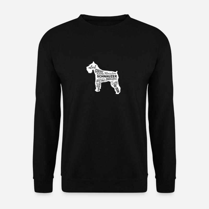 Schnauzer - Unisex Pullover - Schwarz