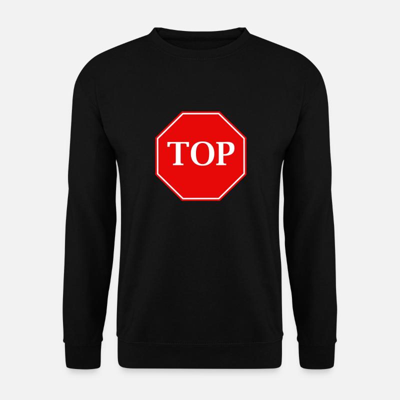 top Schild - Unisex Pullover - Schwarz