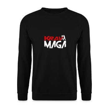 Krav Maga - Sweat-shirt Unisexe - noir - Devant - Alina (178cm) & Michal (187cm)