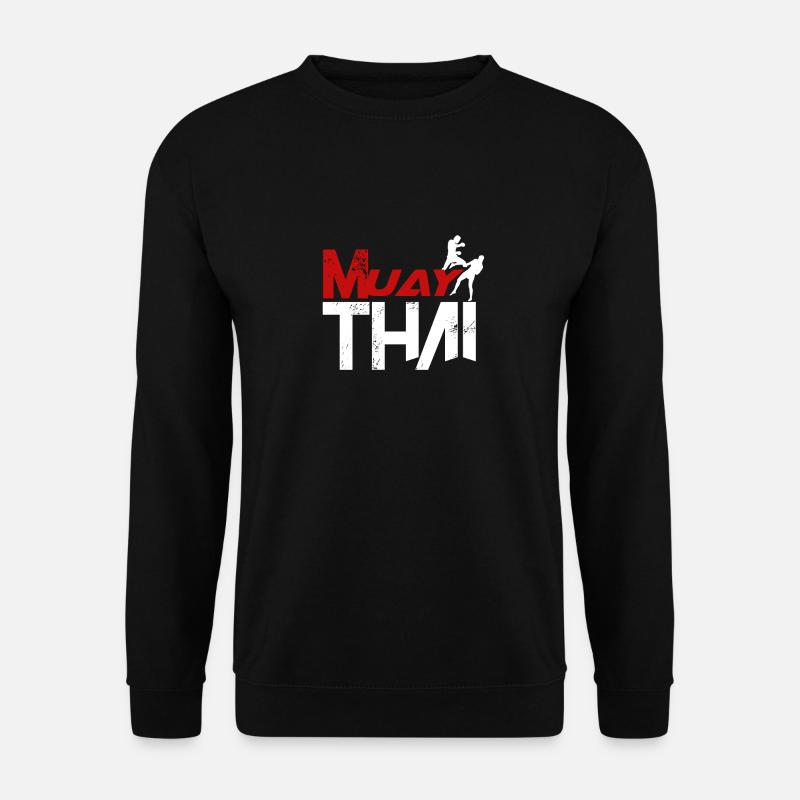 Muay Thai - Unisex Pullover - Schwarz
