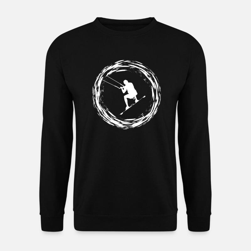 Kitesurfer - Unisex Pullover - Schwarz