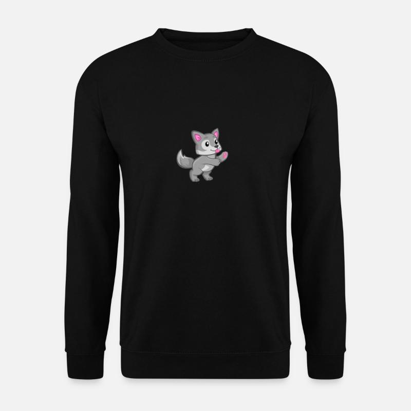Niedlicher Hund. - Unisex Pullover - Schwarz