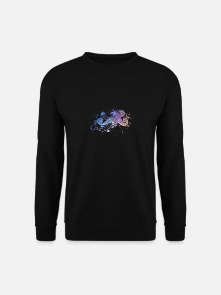 Octopus - Unisex Pullover - Schwarz