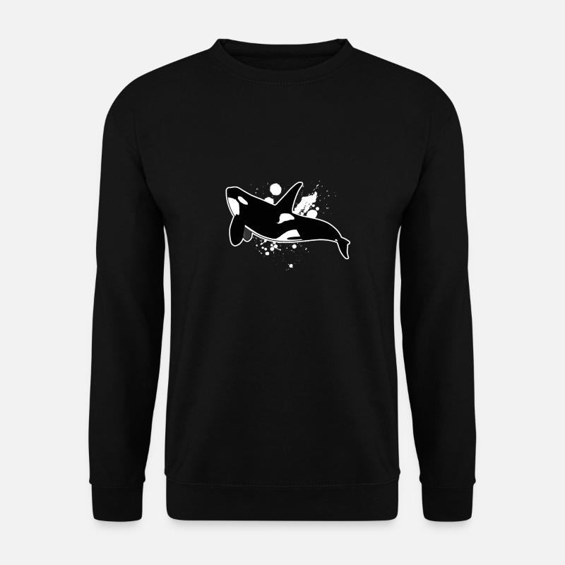 Orca - Unisex Pullover - Schwarz
