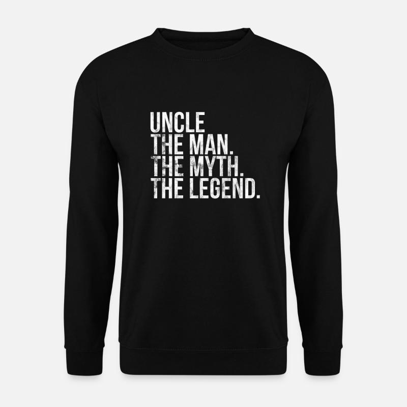 Uncle myth legend - Unisex Sweatshirt - black