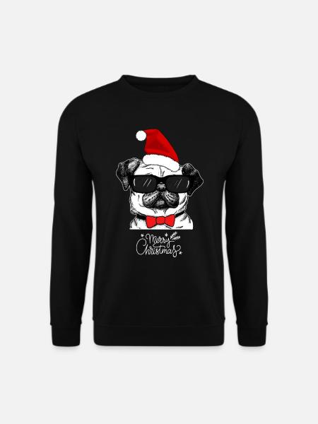 Frohe Weihnachten, Weihnachten. - Unisex Pullover - Schwarz