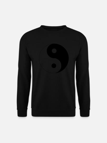 Yin Yang - Sweat-shirt Unisexe - noir