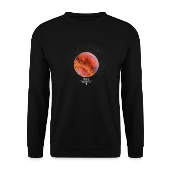 Mars - Sweat-shirt Unisexe - noir - Devant - Alina (178cm) & Michal (187cm)