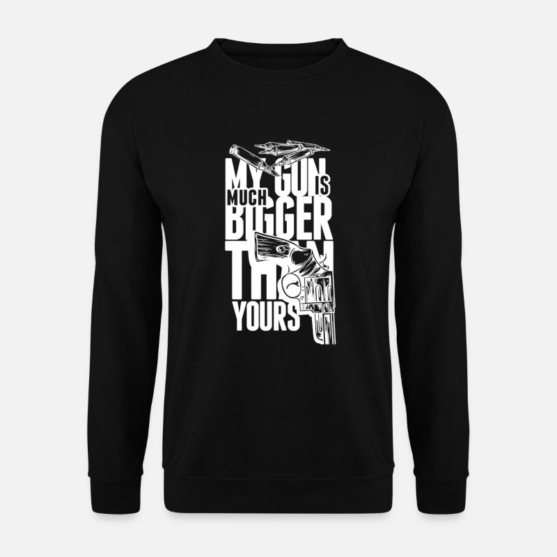 Weapon Gun Gun Gift - Unisex Sweatshirt - black