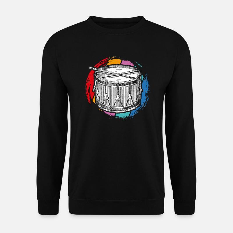 Instrument drum - Unisex Sweatshirt - black