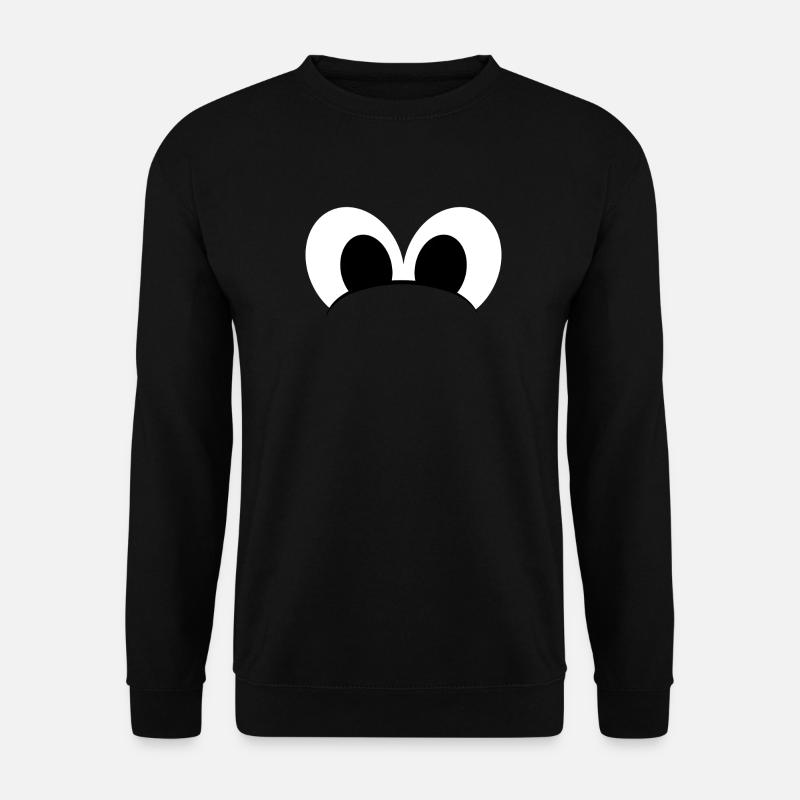 lucky eyes, cartoon, comic, look - Unisex Sweatshirt - black