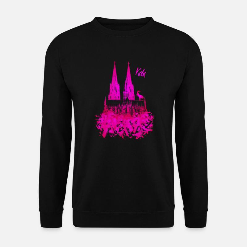 Kölner Dom - Unisex Pullover - Schwarz