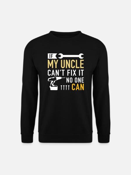 uncle - Unisex Sweatshirt - black