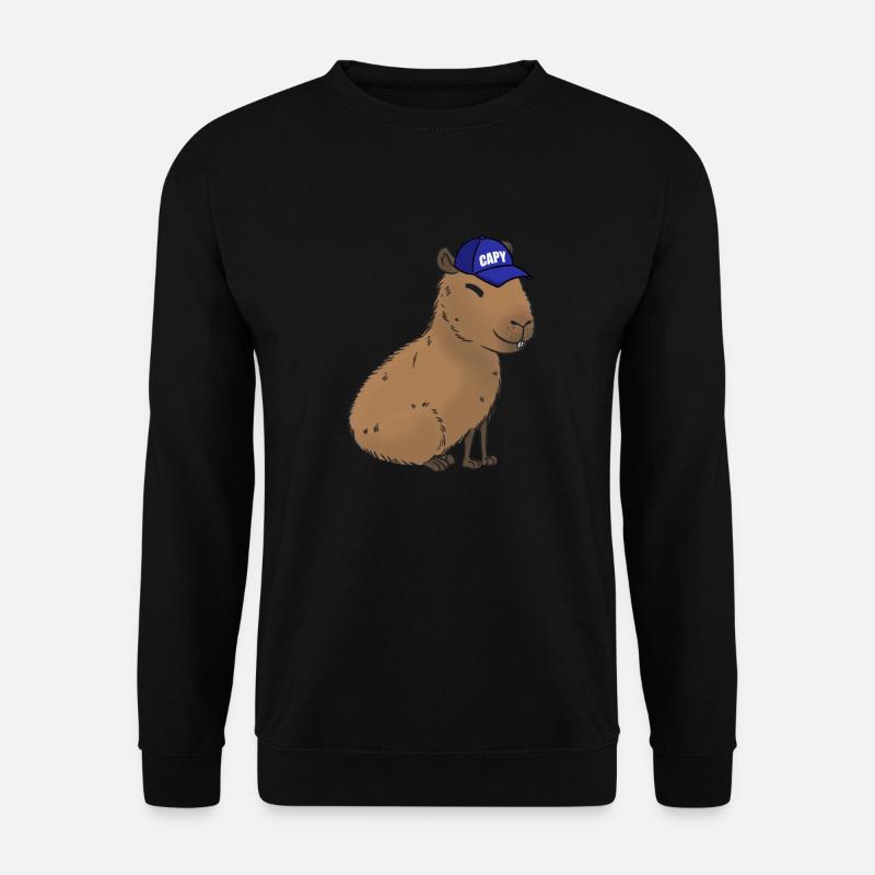 Capybara - Sweat-shirt Unisexe - noir