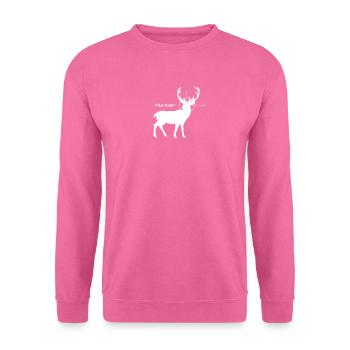 Hunter - Unisex Sweatshirt - pink - Front