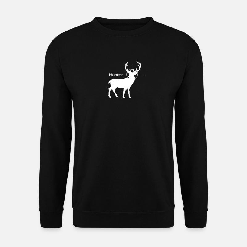 Hunter - Unisex Sweatshirt - black