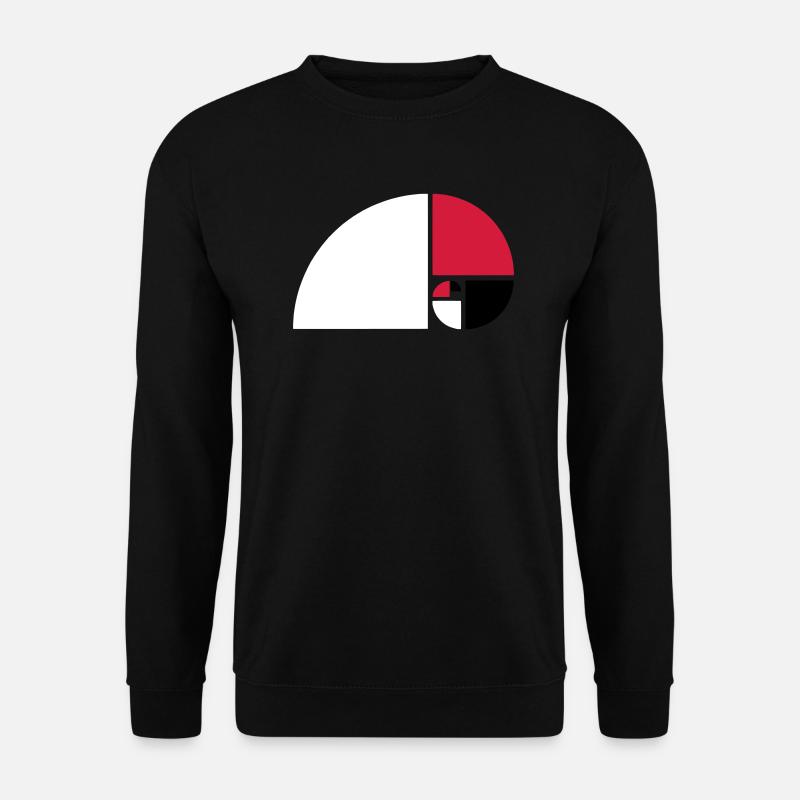 Fibonacci - Unisex Pullover - Schwarz
