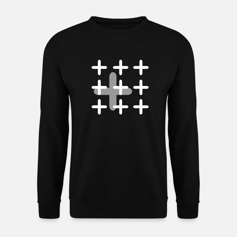 plus - Unisex Sweatshirt - black