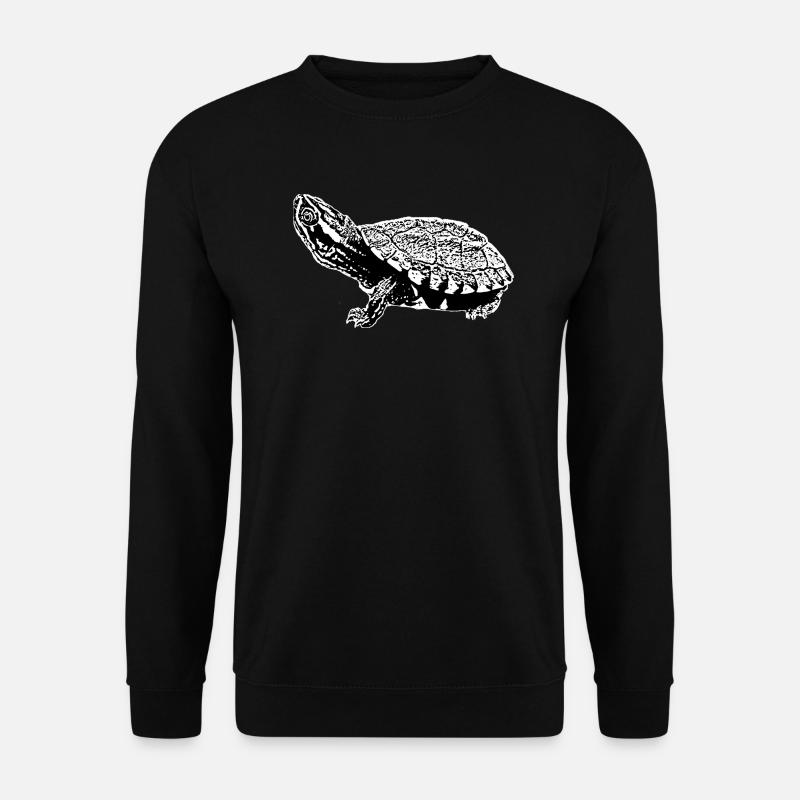 Schildkröte - Unisex Pullover - Schwarz