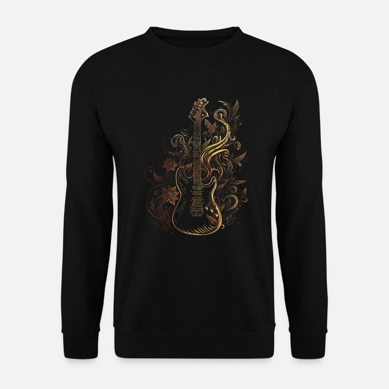 Electric guitar - Unisex Sweatshirt - black