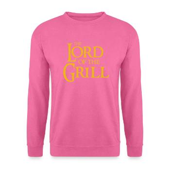 le seigneur du grill - Sweat-shirt Unisexe - rose - Devant
