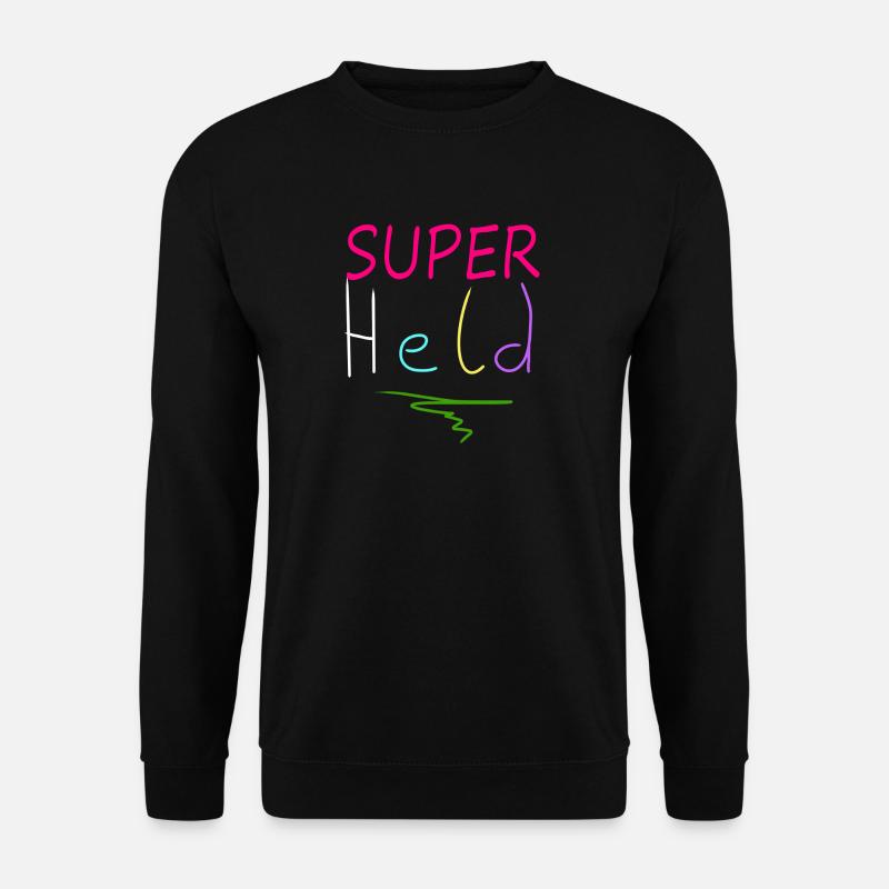 SuperHeld - Unisex Pullover - Schwarz