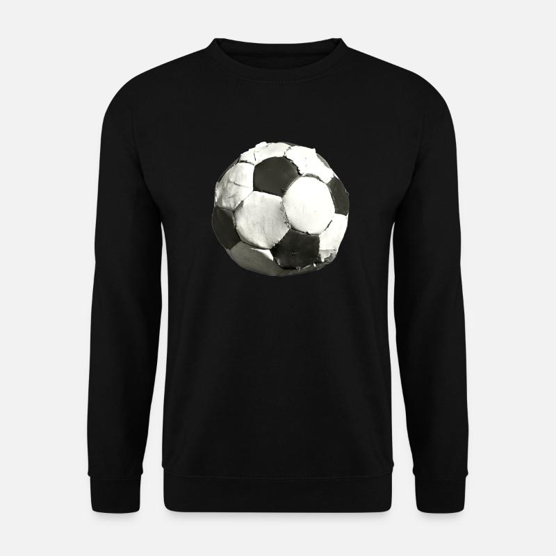 Old leather ball - Unisex Sweatshirt - black