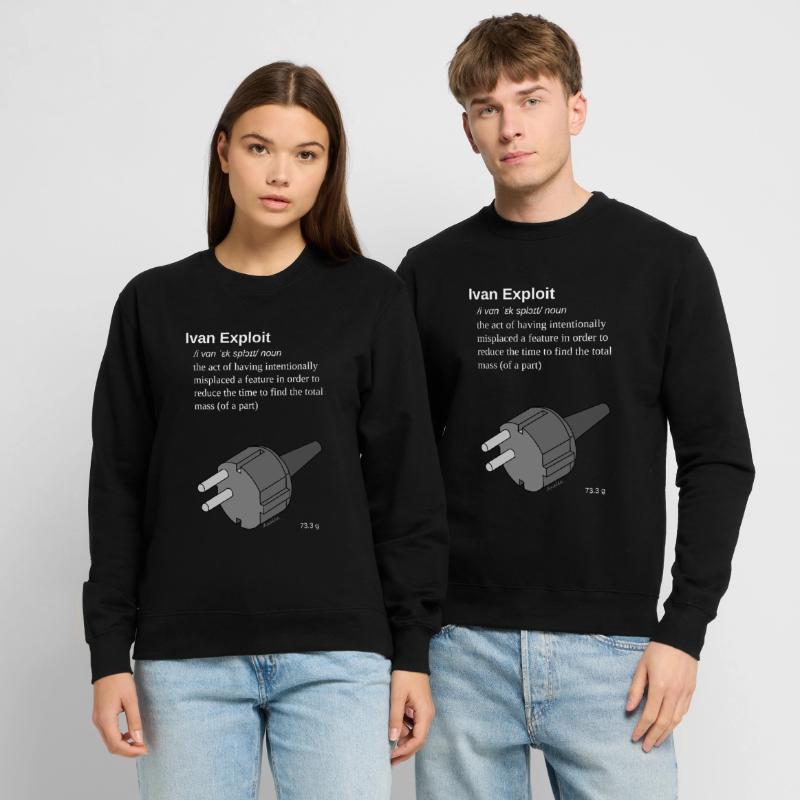 Ivan Exploit - 3D CAD Speedmodeling -Version EU/DE Sweat-shirt Unisexe