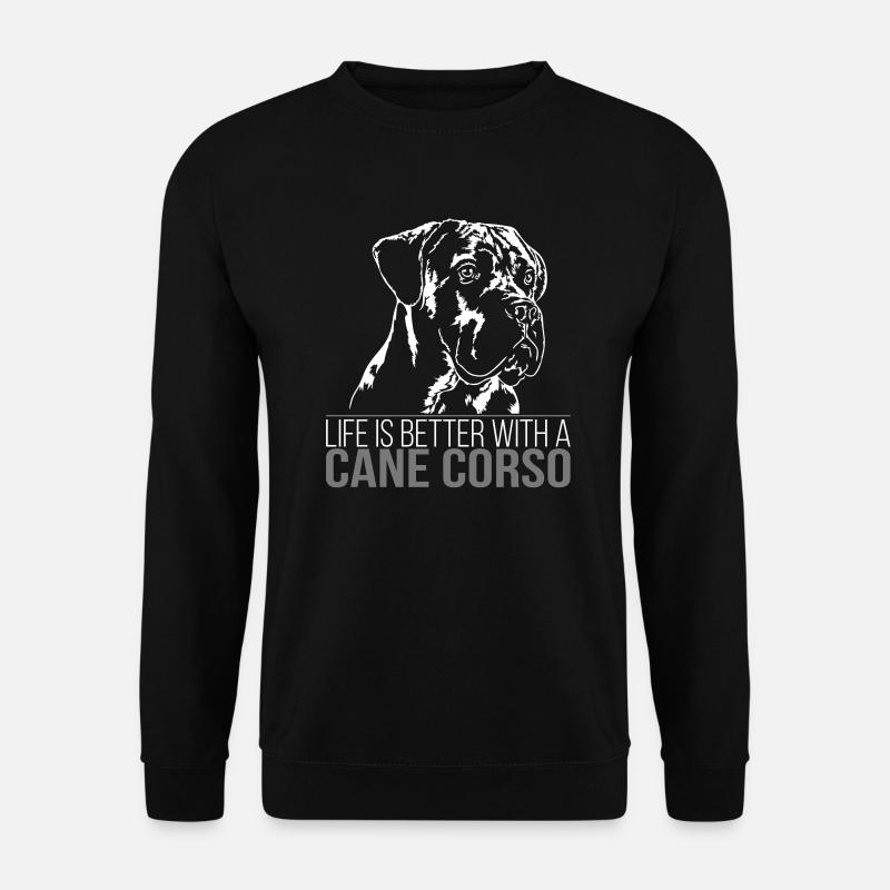 CANE CORSO Life is better - Unisex Pullover - Schwarz