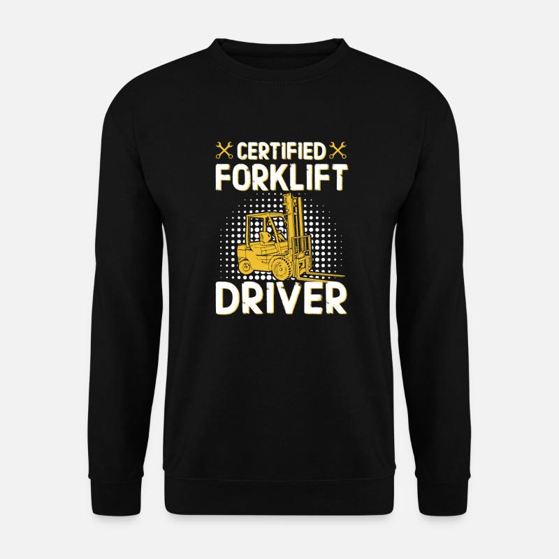 Gabelstaplerfahrer - Staplerfahrer - Unisex Pullover - Schwarz
