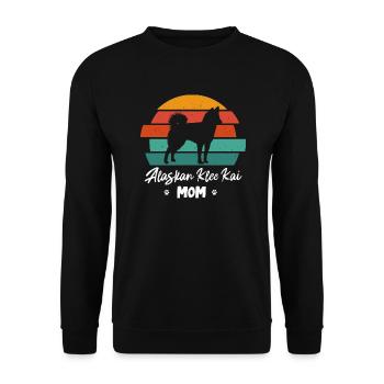 Quai de trèfle de l’Alaska - Sweat-shirt Unisexe - noir - Devant - Alina (178cm) & Michal (187cm)