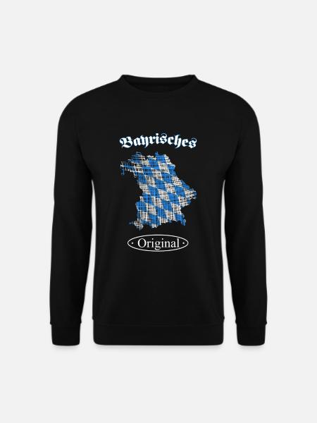 Bayern Spruch Bavaria - Unisex Pullover - Schwarz