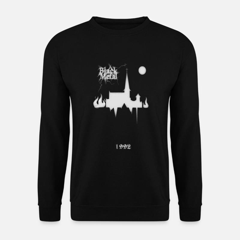 Black Metal - Unisex Pullover - Schwarz
