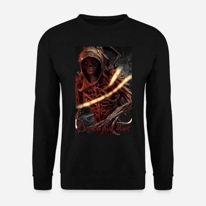 Dämonenschmutz platzt heraus - Unisex Pullover - Schwarz