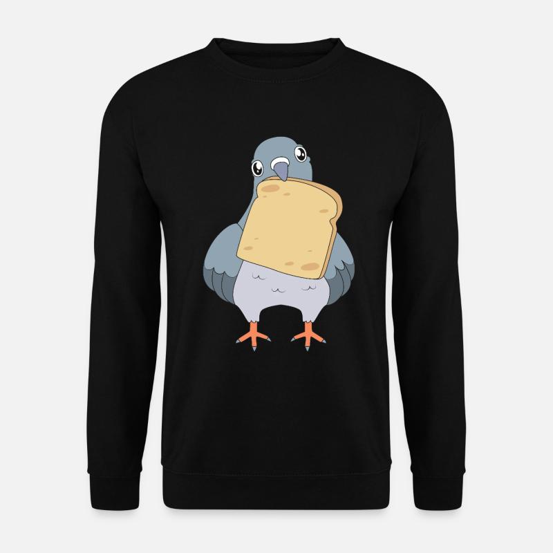 Taubenrennen Taube Tauben - Unisex Pullover - Schwarz