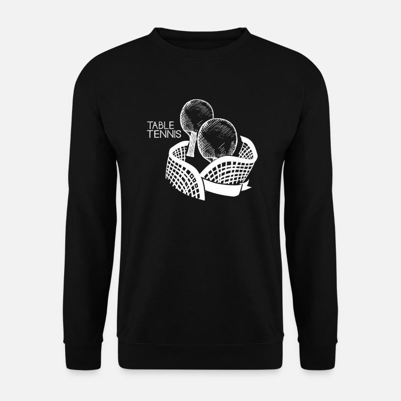 table tennis - Unisex Sweatshirt - black