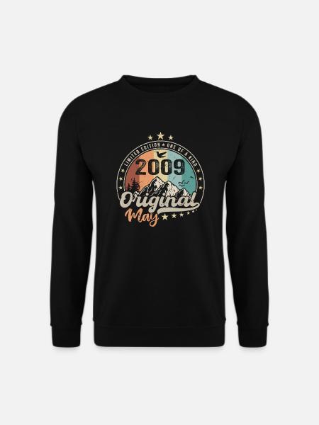 May 2009 Original Birthday Gift May 2009 - Unisex Sweatshirt - black
