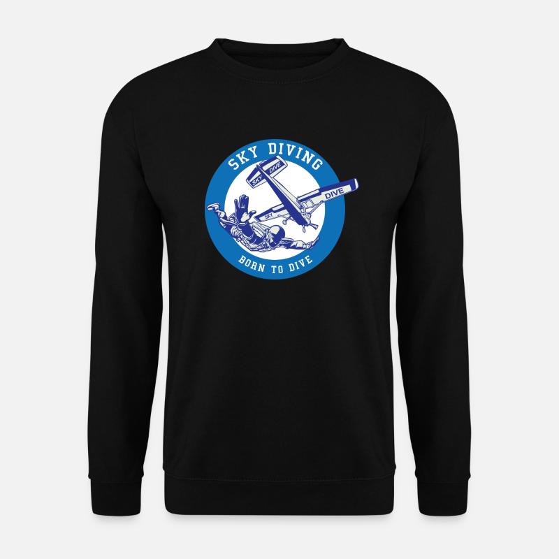 SKY Diving - Unisex Sweatshirt - black
