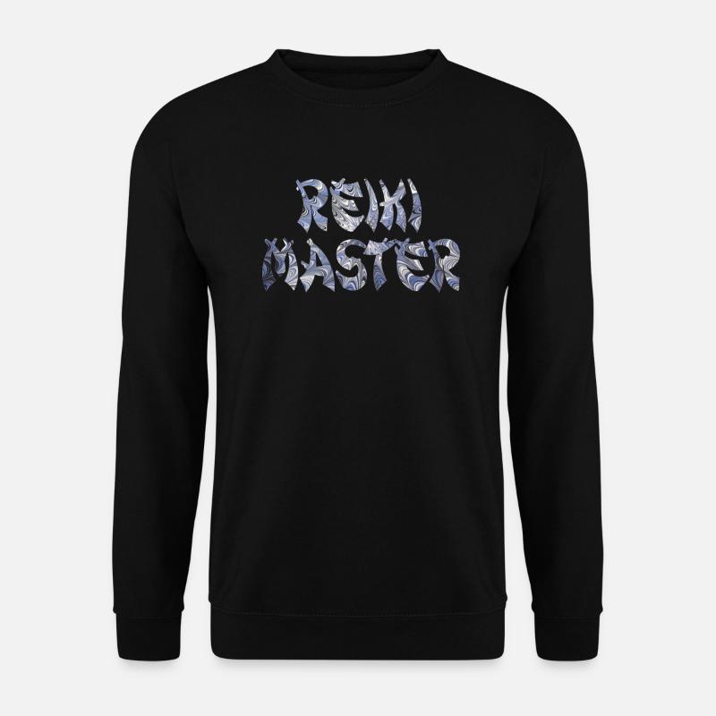 reiki master e 44 - Unisex Sweatshirt - black