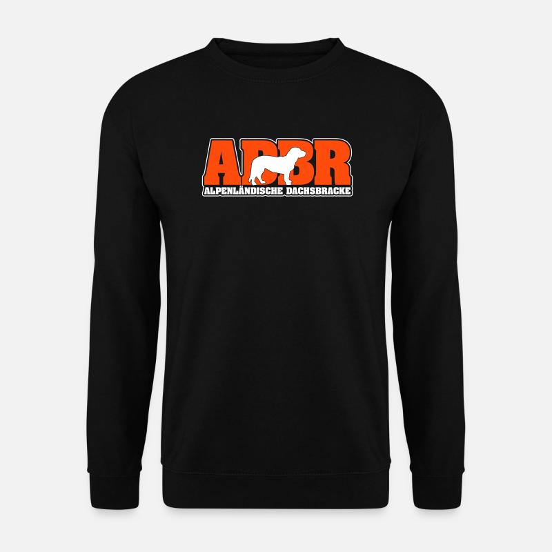 ALPENLÄNDISCHE DACHSBRACKE ADBR - Unisex Pullover - Schwarz