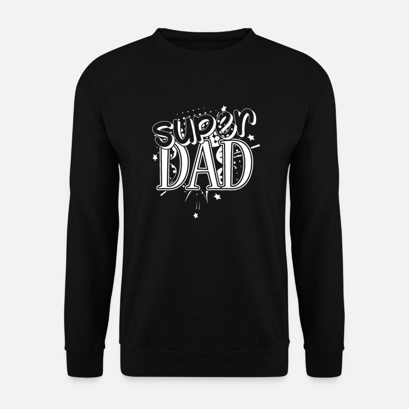 Father's Day Super Dad - Unisex Sweatshirt - black