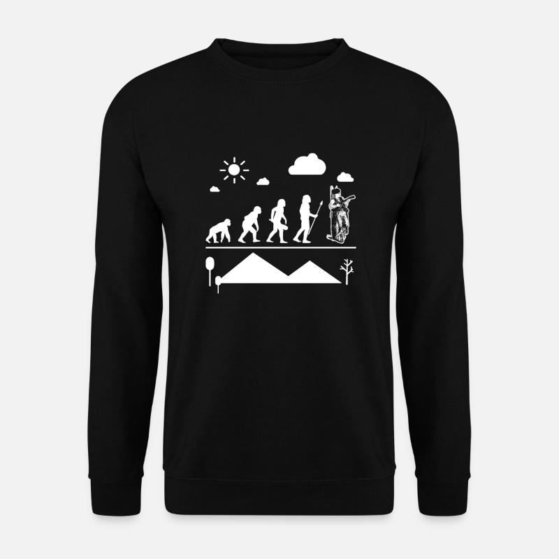Mandolin Mandolin Evolution - Unisex Sweatshirt - black