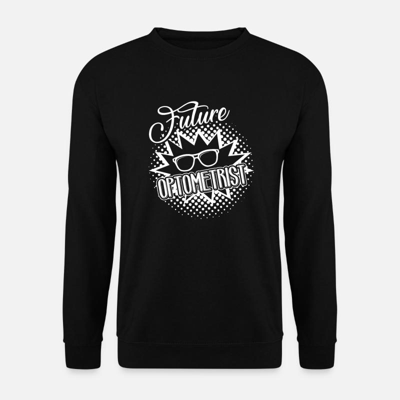 Optiker Zukünftiger Optiker - Unisex Pullover - Schwarz