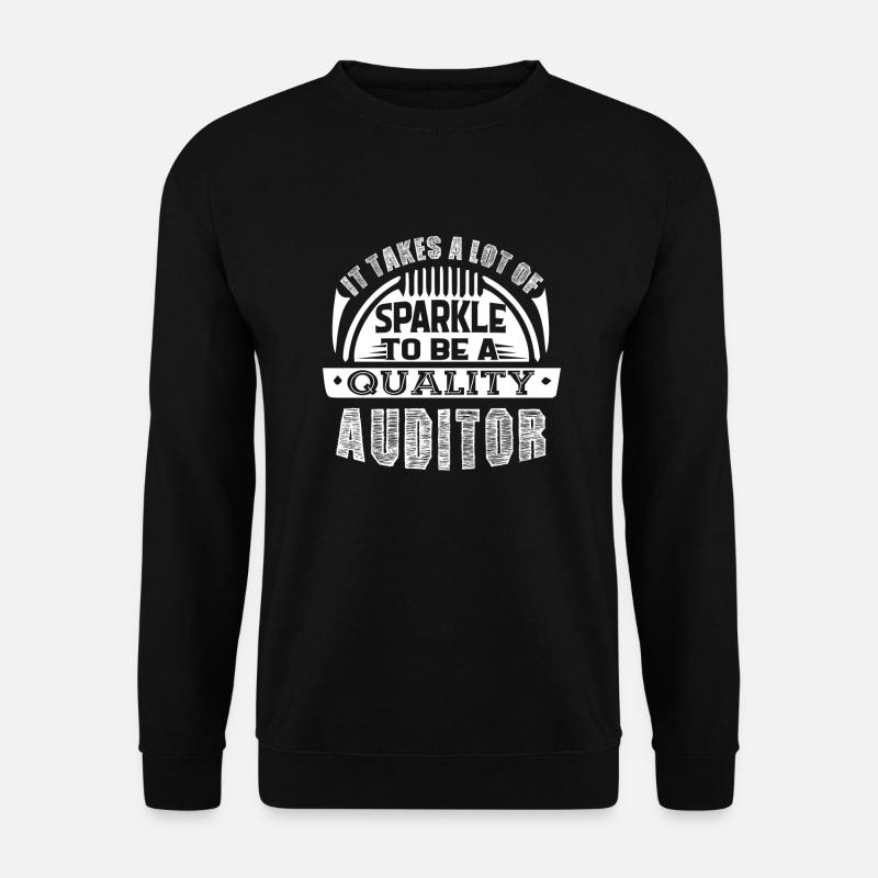Auditeur Auditeur Sparkle - Sweat-shirt Unisexe - noir