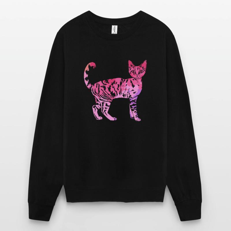 Devon rex cat Devon rex cat Coloré Sweat-shirt Unisexe