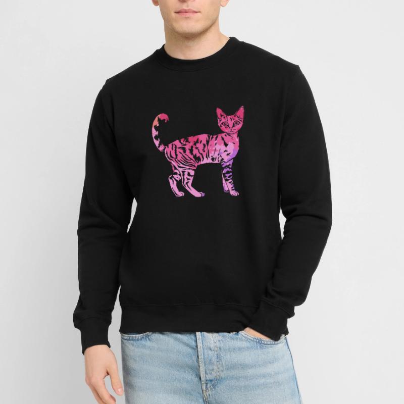 Devon rex cat Devon rex cat Coloré Sweat-shirt Unisexe