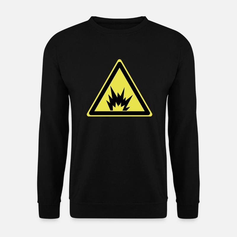 Achtung Explosiv - Unisex Pullover - Schwarz