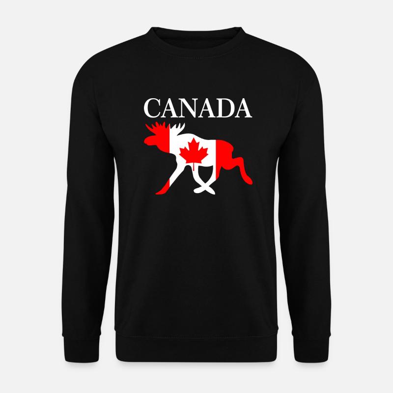 Canada - Unisex Pullover - Schwarz