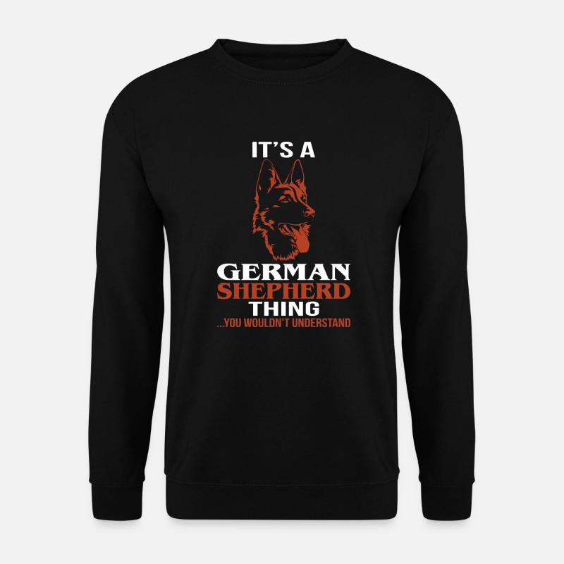 Deutscher Schäferhund - Unisex Pullover - Schwarz